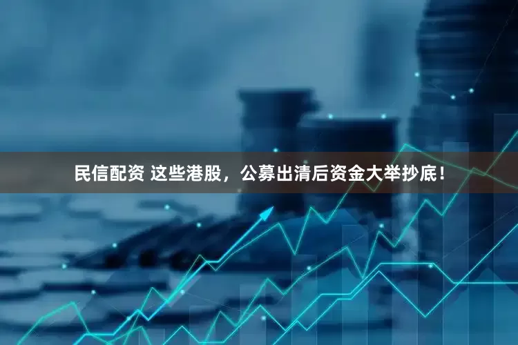 民信配资 这些港股，公募出清后资金大举抄底！